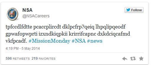Tweet de la NSA