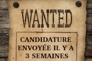 Wanted : recherche activement un retour à ma candidature