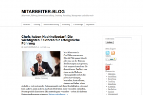 Mitarbeiter Blog