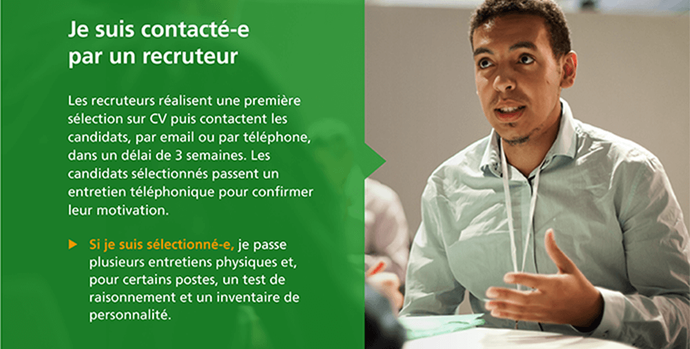 Recrutement EDF processus entretien