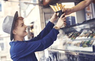Employé point chaud