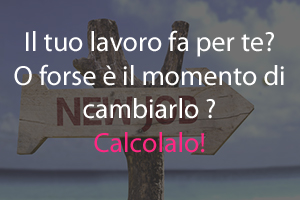 La formula matematica per trovare il lavoro perfetto ti permette di tenere conto di svariati elementi e di orientare la tua carriera professionale